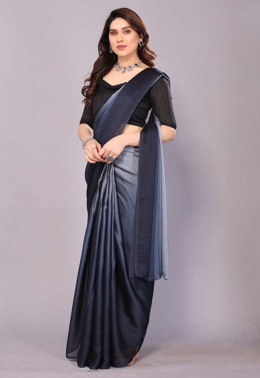 TWO TONE GEORGETTE SAREE