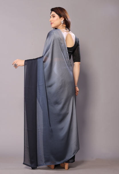 TWO TONE GEORGETTE SAREE