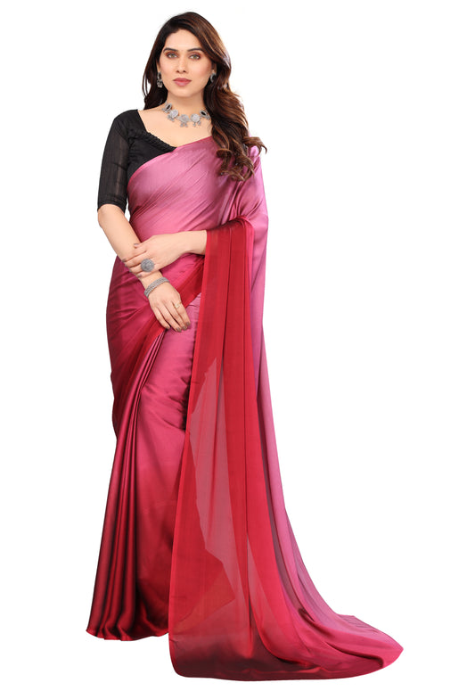 TWO TONE GEORGETTE SAREE